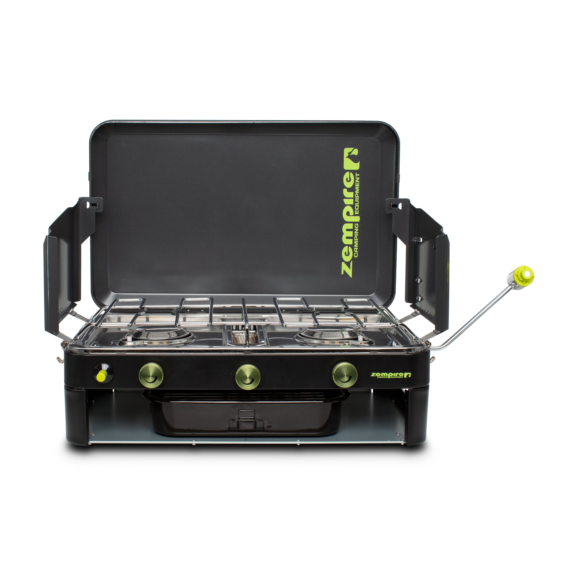 Zempire 2-Burner DLX Grill Camping Stove