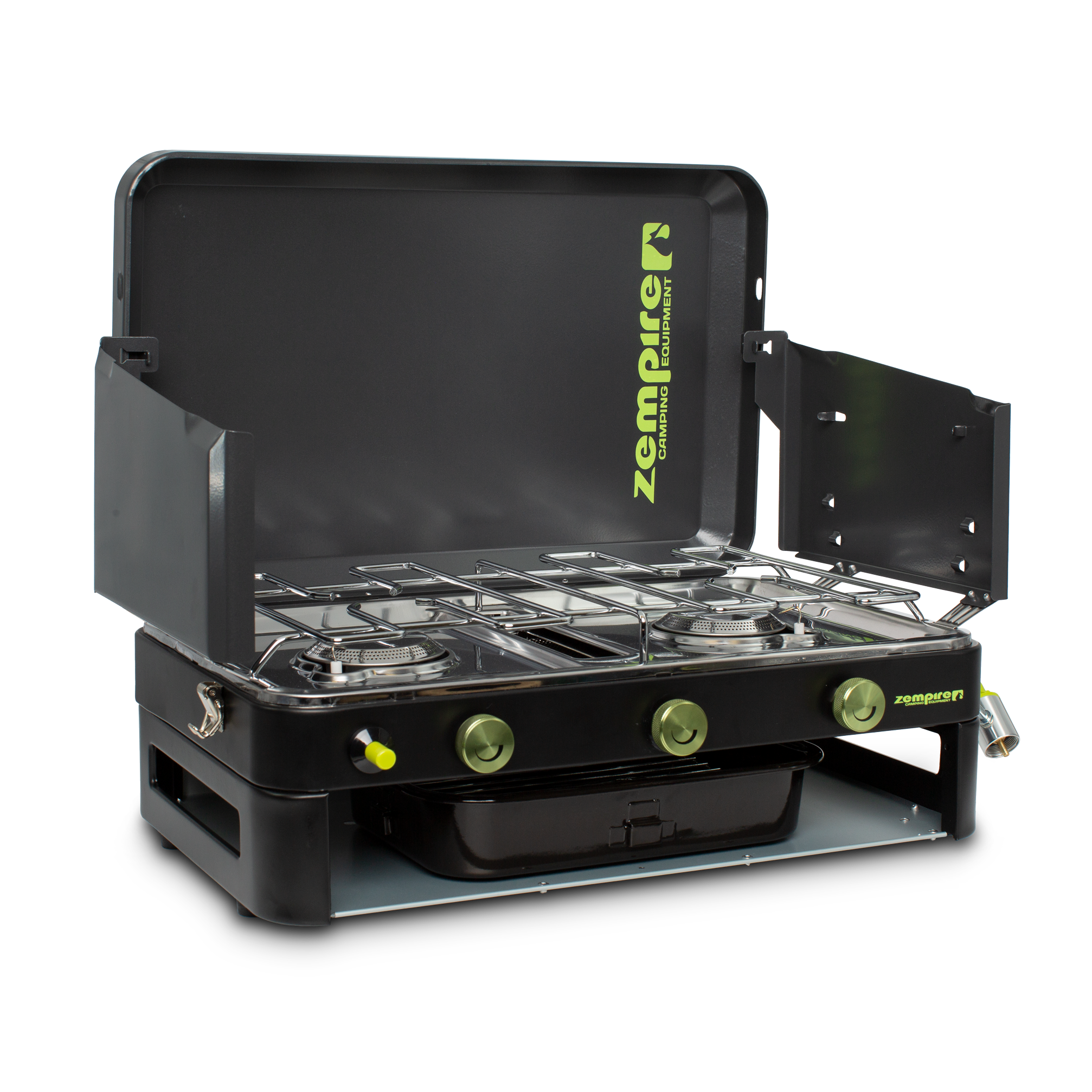 Zempire 2-Burner DLX Grill - Camping Stove – Zempire US Zempire 2-Burner DLX Grill - Camping Stove – Zempire US