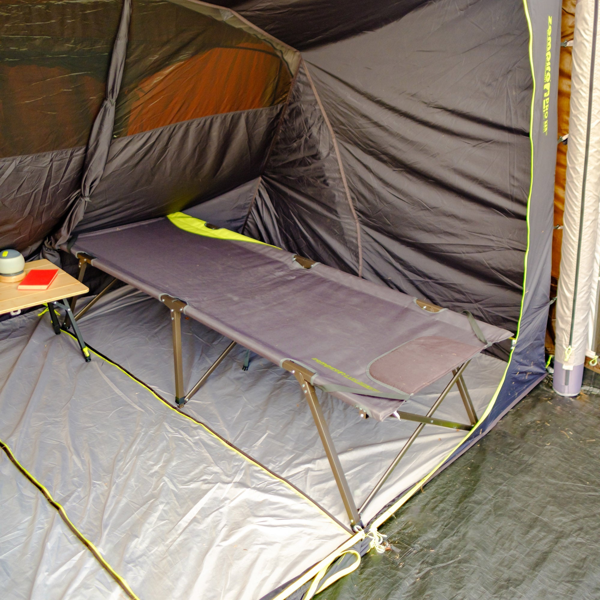 Zempire Z Leg King Single Camp Cot Stretcher PADDED PILLOW