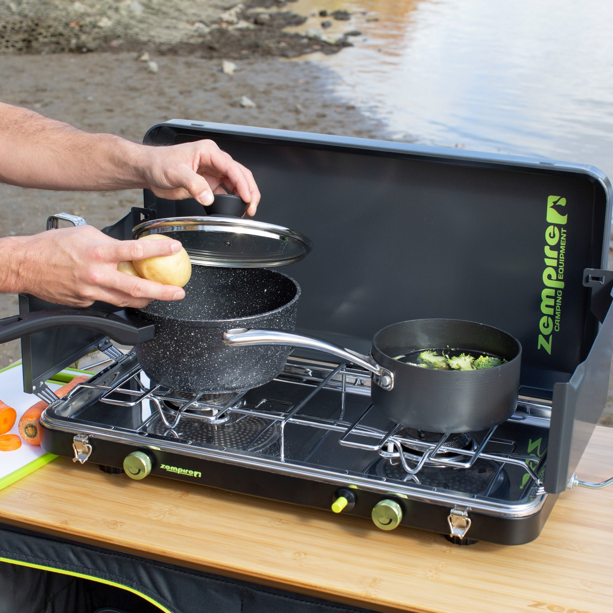 Zempire 2-Burner DLX Camping Stove