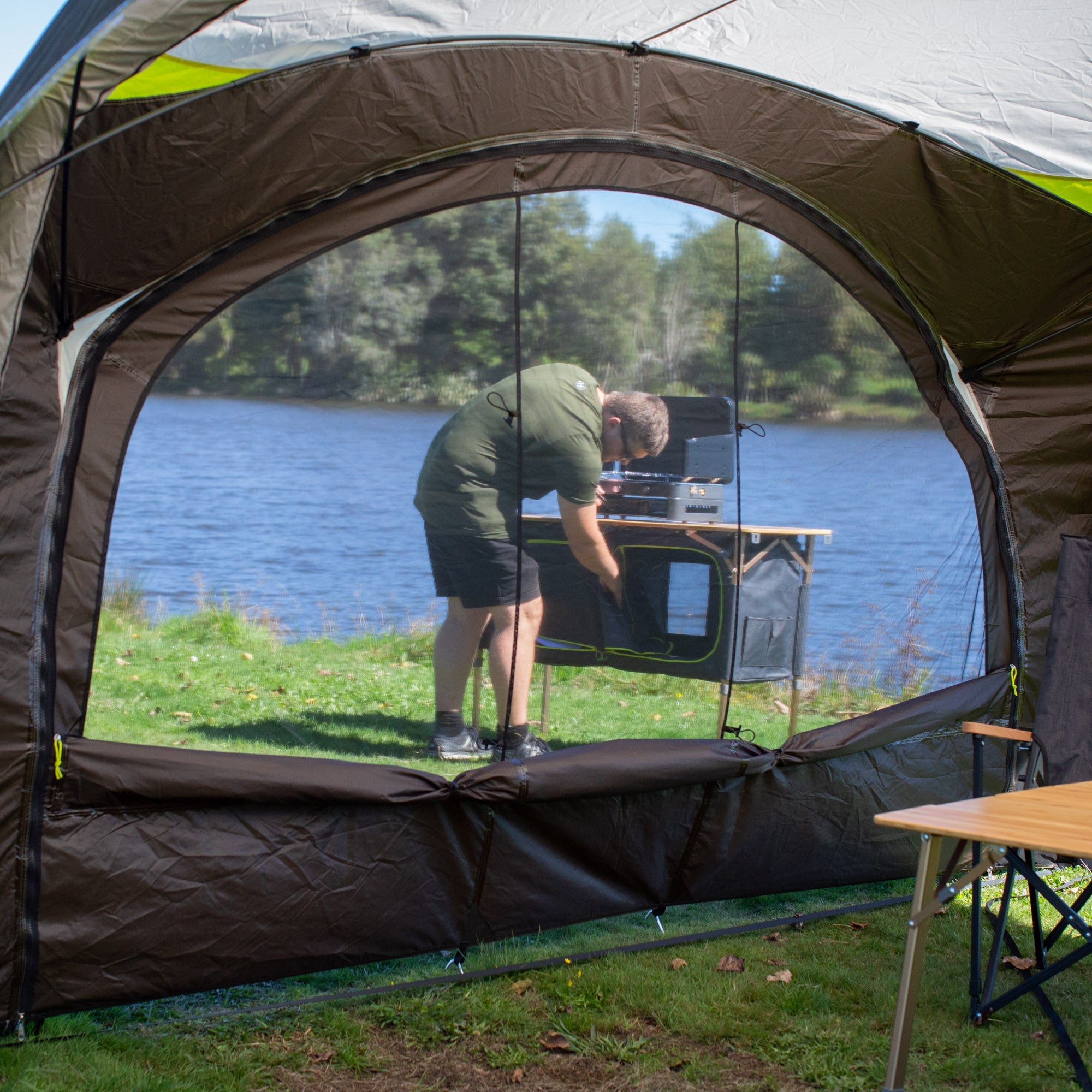 Zempire Probase 3 Deluxe Wall LARGE MESH WINDOWS