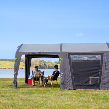 Zempire Airforce 1 V2 Canvas Air Tent SIDE OPENINGS (2)