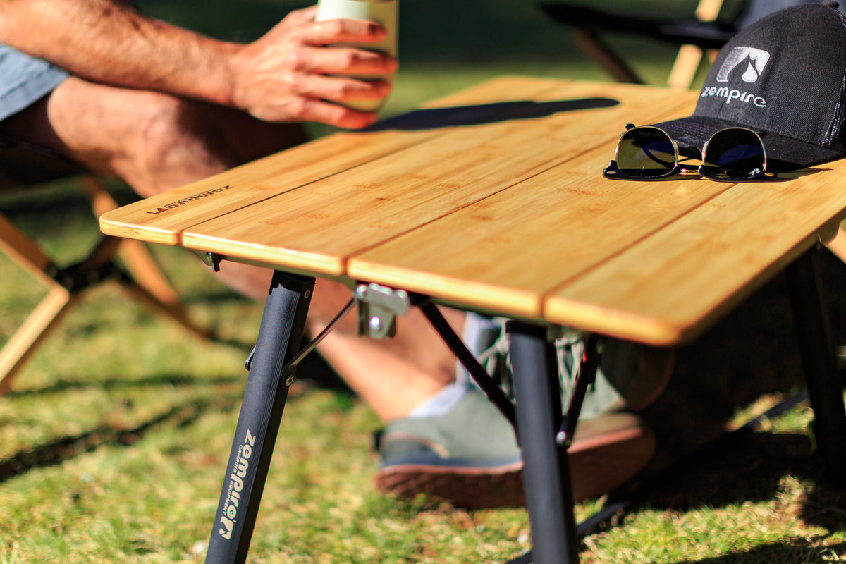 Kitpac Pro Standard Bamboo Camp Table