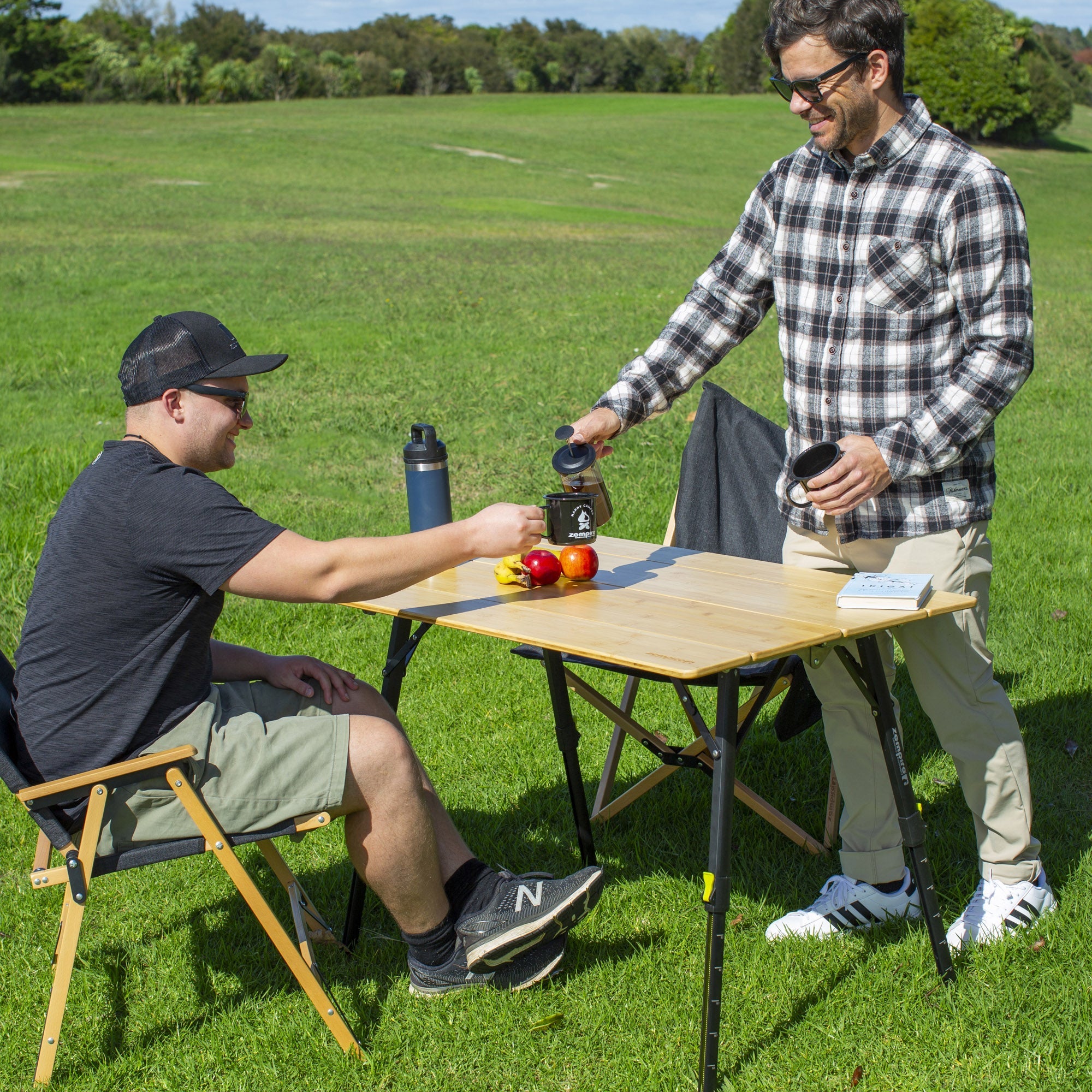Zempire Kitpac Pro Large Bamboo Camp Table – Zempire US/CA