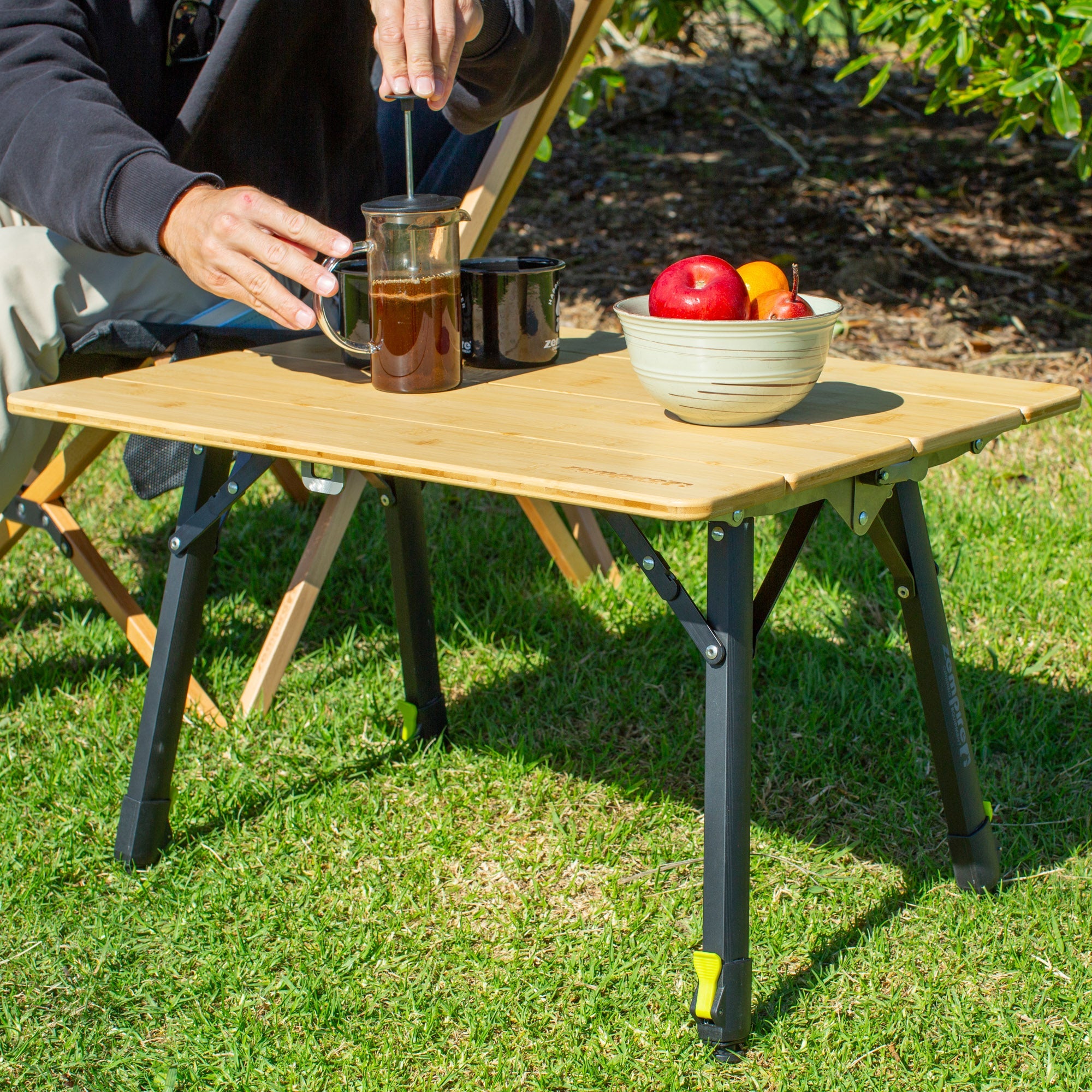 Zempire Kitpac Pro Standard - Bamboo Camping Table – Zempire US