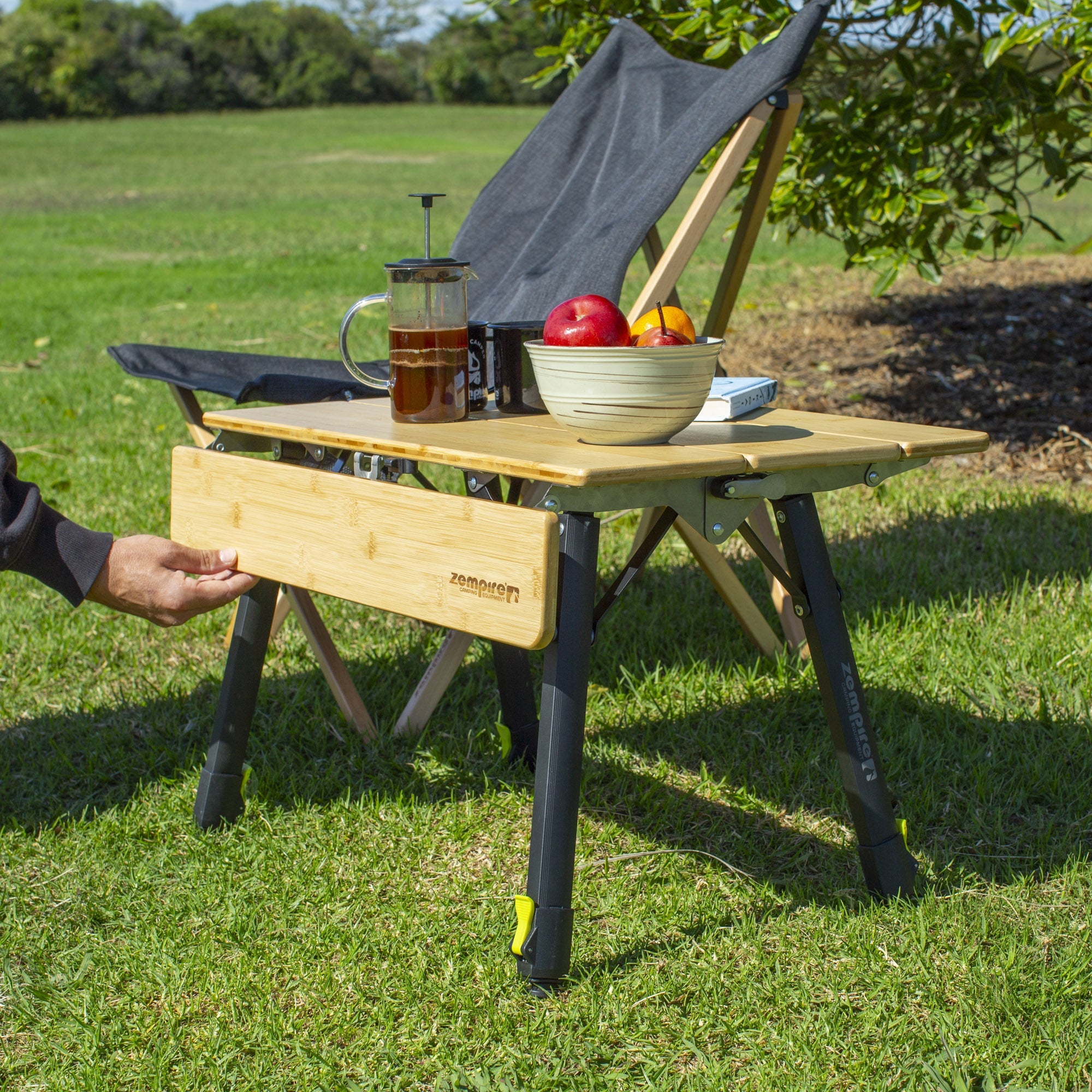 Zempire Kitpac Pro Standard - Bamboo Camping Table – Zempire CA