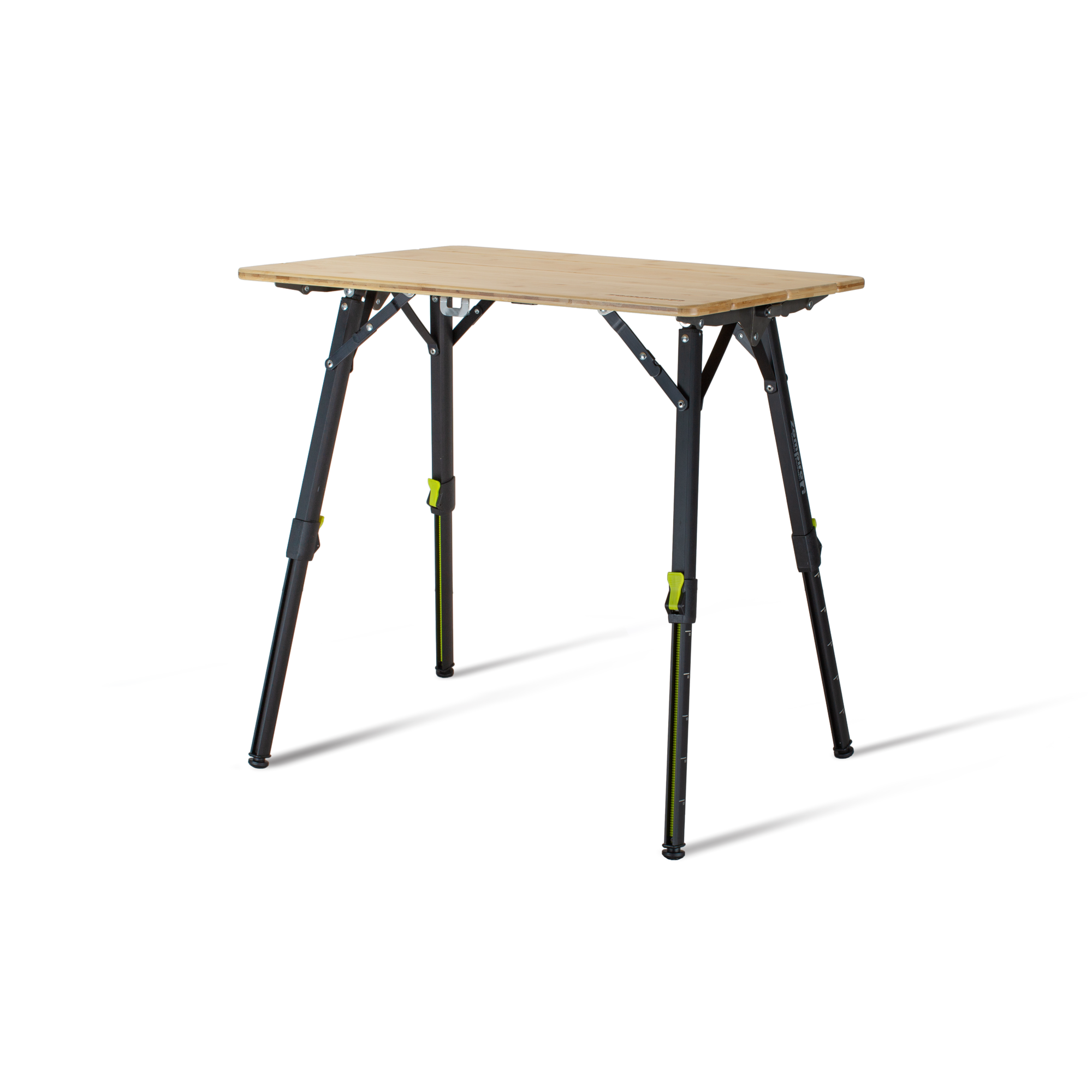 Zempire Kitpac Pro Standard Bamboo Camp Table NATURAL BAMBOO SURFACE