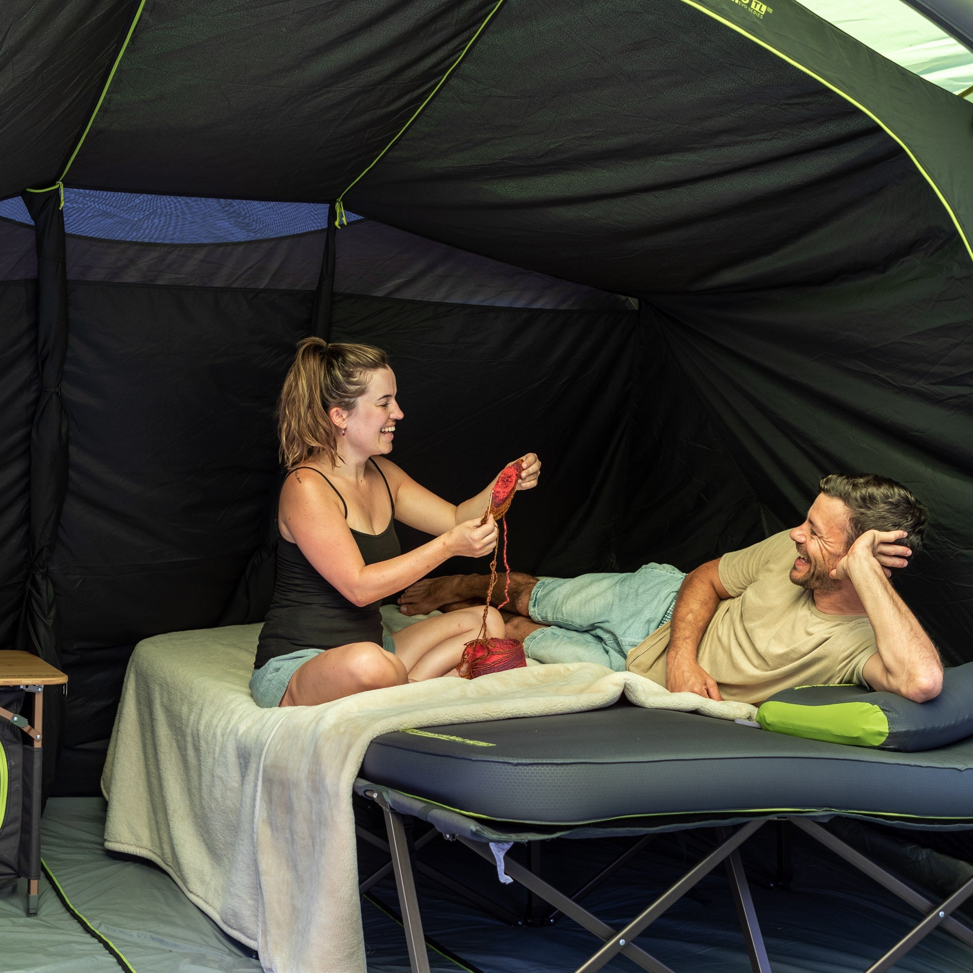 momoten Zempire Monstamat Twin - 3D Self Inflating Camp Mattress – Zempire