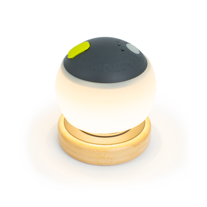 Zempire Megadome 1000 Camp Light Stable Bamboo Base