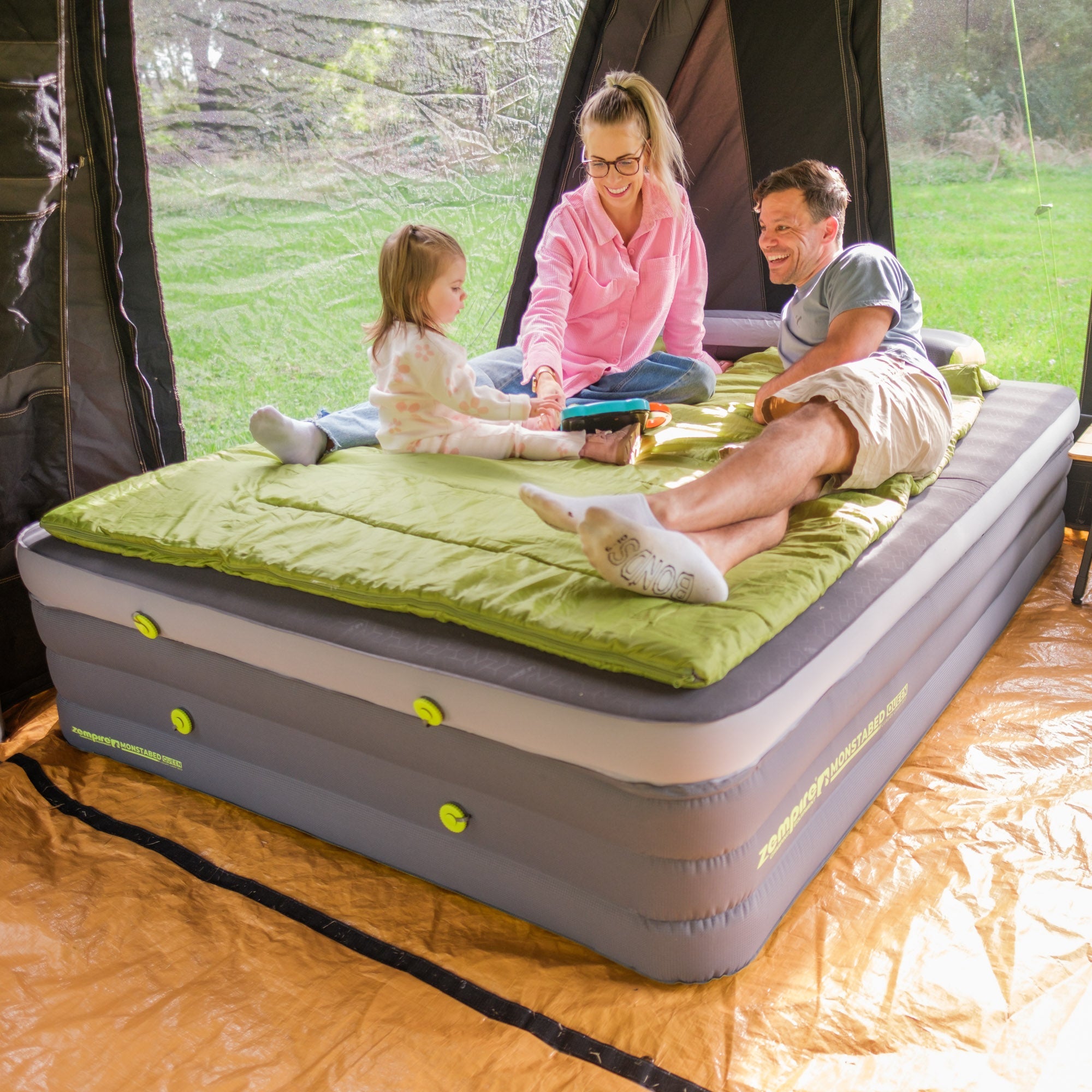 Matelas de camping Monstabed Queen