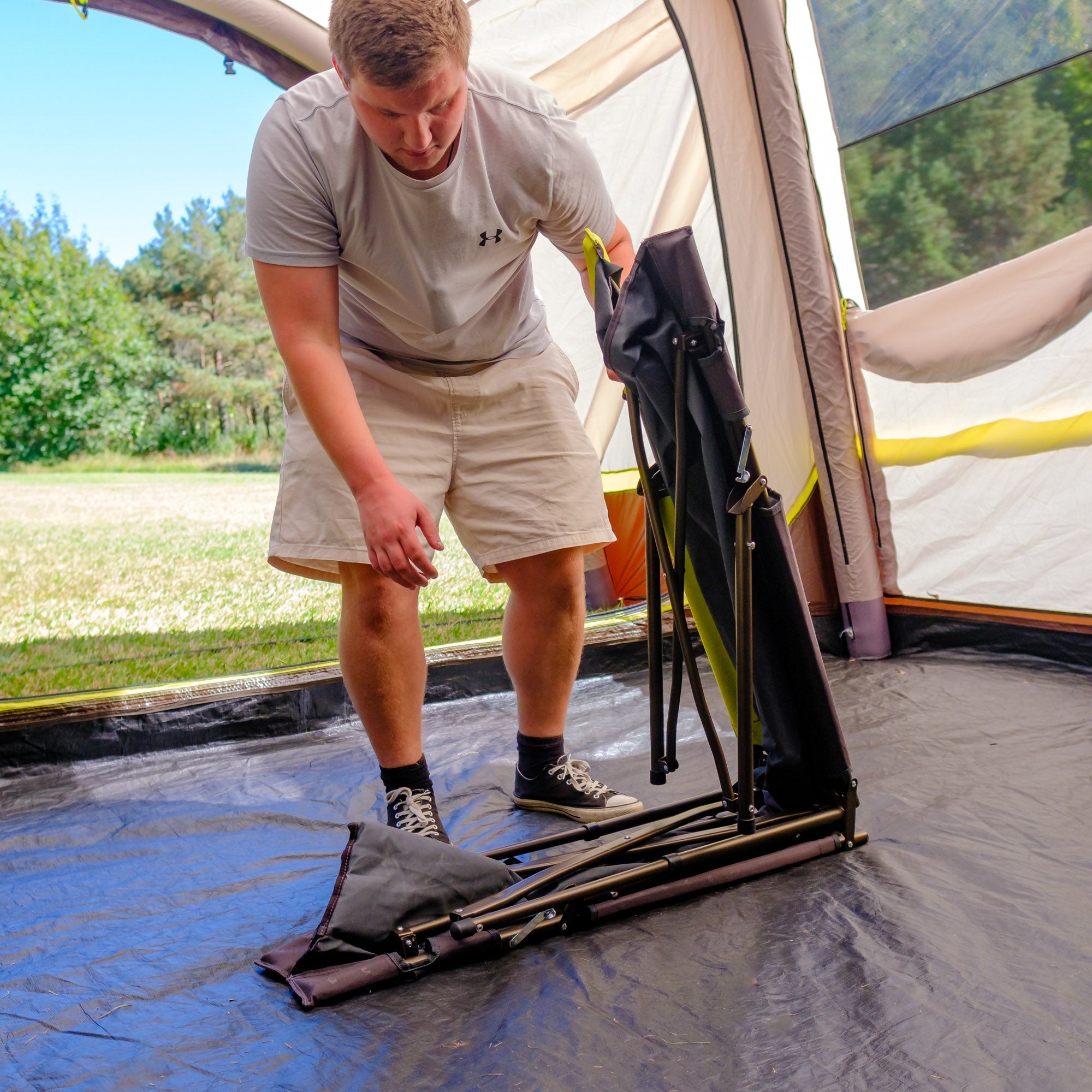 Zempire Z Leg Single - Camp Cot Stretcher  Zempire US