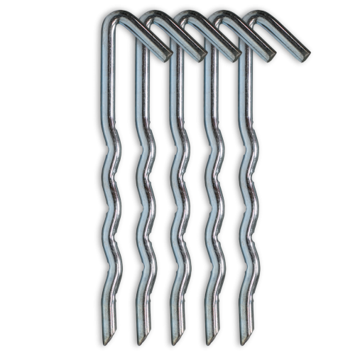 Crinkle Cut Tent Pegs / Stakes 11mm (5pcs)